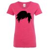 Women’s Glitter V-Neck T-Shirt Thumbnail