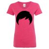 Women’s Glitter V-Neck T-Shirt Thumbnail