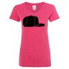 Women’s Glitter V-Neck T-Shirt Thumbnail