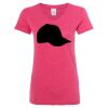 Women’s Glitter V-Neck T-Shirt Thumbnail