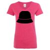 Women’s Glitter V-Neck T-Shirt Thumbnail