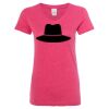 Women’s Glitter V-Neck T-Shirt Thumbnail
