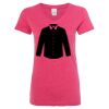 Women’s Glitter V-Neck T-Shirt Thumbnail