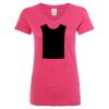 Women’s Glitter V-Neck T-Shirt Thumbnail
