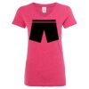 Women’s Glitter V-Neck T-Shirt Thumbnail