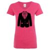 Women’s Glitter V-Neck T-Shirt Thumbnail