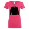 Women’s Glitter V-Neck T-Shirt Thumbnail