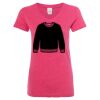 Women’s Glitter V-Neck T-Shirt Thumbnail