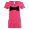 Women’s Glitter V-Neck T-Shirt Thumbnail