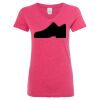 Women’s Glitter V-Neck T-Shirt Thumbnail