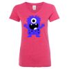 Women’s Glitter V-Neck T-Shirt Thumbnail