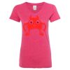 Women’s Glitter V-Neck T-Shirt Thumbnail
