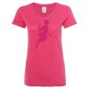 Women’s Glitter V-Neck T-Shirt Thumbnail