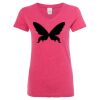 Women’s Glitter V-Neck T-Shirt Thumbnail