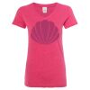 Women’s Glitter V-Neck T-Shirt Thumbnail