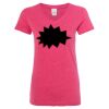 Women’s Glitter V-Neck T-Shirt Thumbnail
