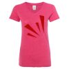 Women’s Glitter V-Neck T-Shirt Thumbnail