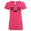Women’s Glitter V-Neck T-Shirt Thumbnail