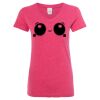 Women’s Glitter V-Neck T-Shirt Thumbnail