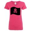Women’s Glitter V-Neck T-Shirt Thumbnail