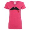 Women’s Glitter V-Neck T-Shirt Thumbnail