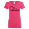 Women’s Glitter V-Neck T-Shirt Thumbnail