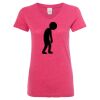 Women’s Glitter V-Neck T-Shirt Thumbnail
