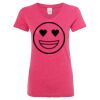 Women’s Glitter V-Neck T-Shirt Thumbnail