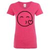 Women’s Glitter V-Neck T-Shirt Thumbnail