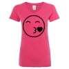 Women’s Glitter V-Neck T-Shirt Thumbnail