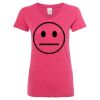 Women’s Glitter V-Neck T-Shirt Thumbnail