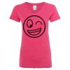 Women’s Glitter V-Neck T-Shirt Thumbnail