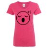 Women’s Glitter V-Neck T-Shirt Thumbnail