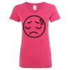 Women’s Glitter V-Neck T-Shirt Thumbnail