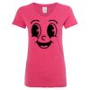 Women’s Glitter V-Neck T-Shirt Thumbnail