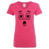 Women’s Glitter V-Neck T-Shirt Thumbnail