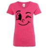 Women’s Glitter V-Neck T-Shirt Thumbnail