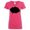 Women’s Glitter V-Neck T-Shirt Thumbnail