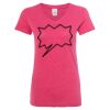 Women’s Glitter V-Neck T-Shirt Thumbnail