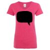 Women’s Glitter V-Neck T-Shirt Thumbnail