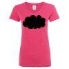 Women’s Glitter V-Neck T-Shirt Thumbnail