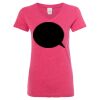 Women’s Glitter V-Neck T-Shirt Thumbnail