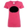 Women’s Glitter V-Neck T-Shirt Thumbnail
