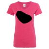 Women’s Glitter V-Neck T-Shirt Thumbnail