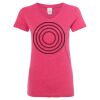 Women’s Glitter V-Neck T-Shirt Thumbnail