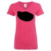 Women’s Glitter V-Neck T-Shirt Thumbnail