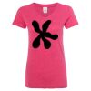 Women’s Glitter V-Neck T-Shirt Thumbnail