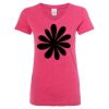 Women’s Glitter V-Neck T-Shirt Thumbnail