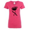 Women’s Glitter V-Neck T-Shirt Thumbnail