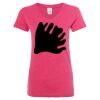 Women’s Glitter V-Neck T-Shirt Thumbnail
